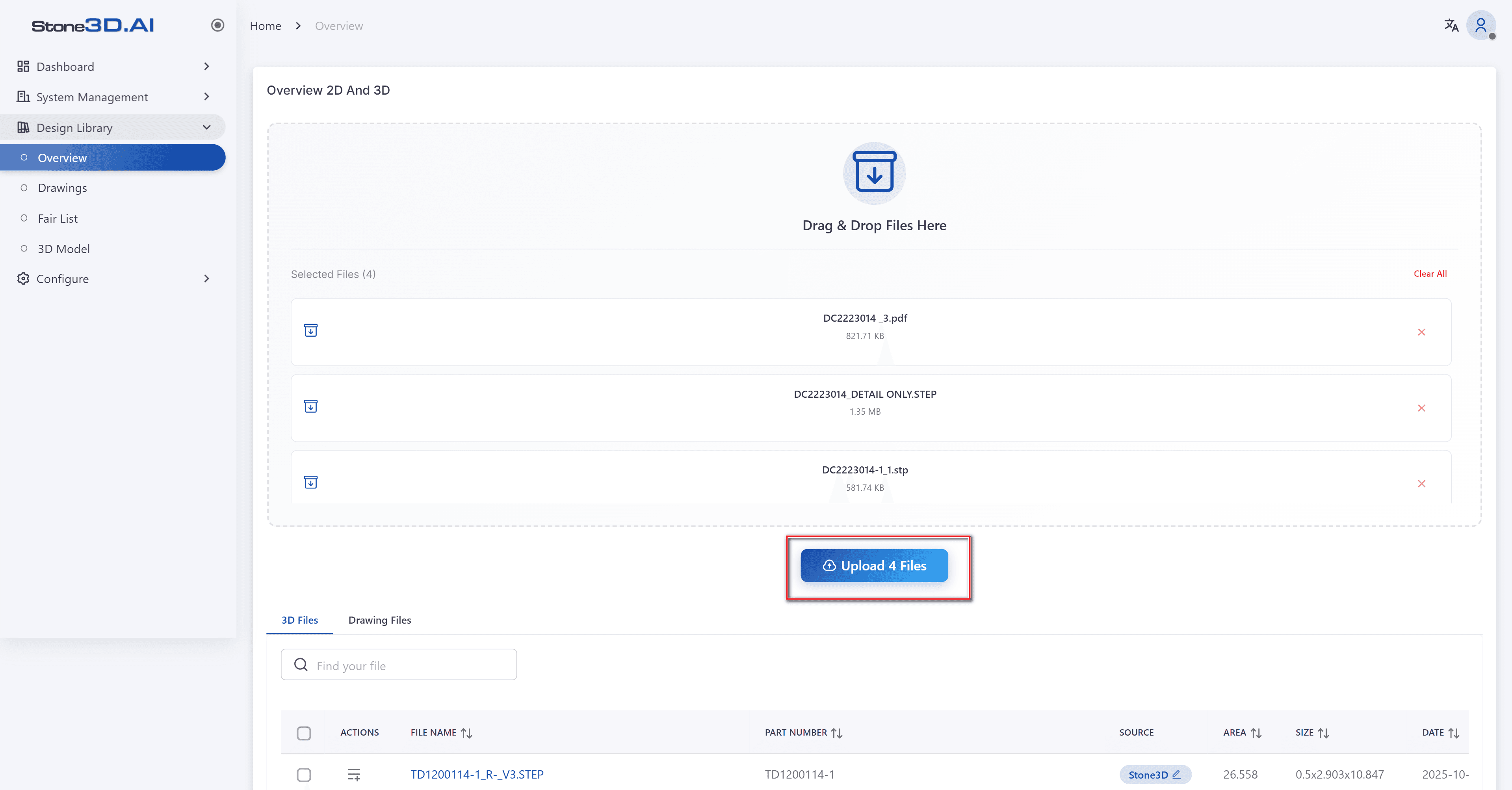 Upload Process