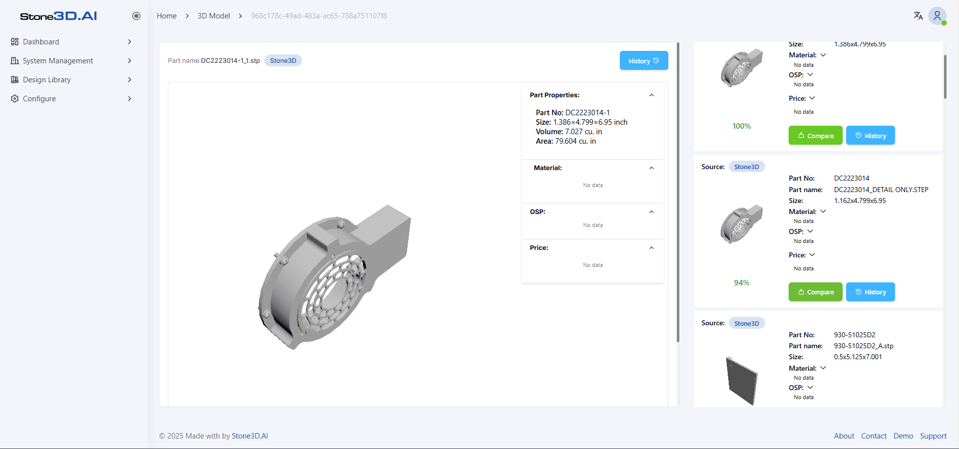 3D Model Analysis